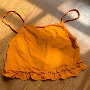 ASOS Orange Crop Top